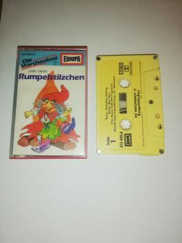 Die Märchenbox Folge 7 Rumpelstilzchen/Die Bremer Stadtmusikanten 5-fach Silber geschraubt Gelb mit Gelben Aufkleber 515429.4 Europa